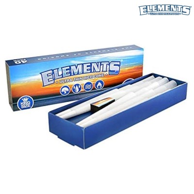 ELEMENTS PRE-ROLLED CONE BLUE - KING SIZE - 40CT/ PK